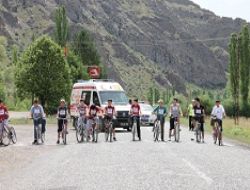 11 kilometre pedal çevirdiler